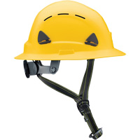 Fibre Metal Climbing Style Helmet with Full Brim, Meets CSA Type 2, Ratchet Suspension, Vented Planification Entrepots Molloy