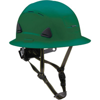 Fibre Metal Climbing Style Helmet with Full Brim, Meets CSA Type 2, Ratchet Suspension, Vented Planification Entrepots Molloy