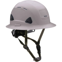 Fibre Metal Climbing Style Helmet with Full Brim, Meets CSA Type 2, Ratchet Suspension, Vented Planification Entrepots Molloy