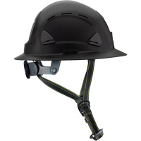 Fibre Metal Climbing Style Helmet with Full Brim, Meets CSA Type 2, Ratchet Suspension, Vented Planification Entrepots Molloy