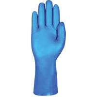 Gants r&eacute;sistants aux produits chimiques bleus pour usage moyen AlphaTec 37-501, Taille 7, 13" lo, Nitrile, 16,5-mil Planification Entrepots Molloy