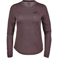FREEFLEX Long-Sleeve Hybrid T-Shirt, Women's, X-Small, Purple Planification Entrepots Molloy
