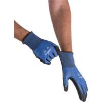 Gants l&eacute;gers et haute dext&eacute;rit&eacute; r&eacute;sistants &agrave; la coupe, Taille 8, Calibre 18, Rev&ecirc;tement Mousse de nitrile, Enveloppe en Acier inoxydable/PEHP/Tungst&egrave;ne, ASTM ANSI niveau A9 Planification Entrepots Molloy