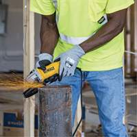 Gants de travail r&eacute;sistants &agrave; la coupe, compatibles avec &eacute;crans tactiles RWG566 AXIS, Taille T-petit, Calibre 18, Rev&ecirc;tement Polyur&eacute;thane, Enveloppe en Acier inoxydable/PEHP, ASTM ANSI niveau A5/EN 388 niveau E Planification Entrepots Molloy