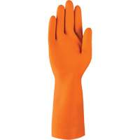 Gants robustes r&eacute;sistants aux produits chimiques AlphaTec 87-208, Taille 7, 12,8" lo, Latex de caoutchouc, Doublure en Coton/Ouat&eacute;e, 29,5 mils Planification Entrepots Molloy