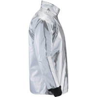 Manteau r&eacute;fl&eacute;chissant la chaleur, 2T-Grand, Kevlar PBI aluminis&eacute; Planification Entrepots Molloy
