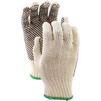 Gants en tricot avec pois de PVC 417, Poly/coton, Un c&ocirc;t&eacute;, Petit Planification Entrepots Molloy