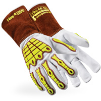Gants de soudage 5056IMP HeatArmor , Cuir fleur de ch&egrave;vre, Taille T-petit Planification Entrepots Molloy