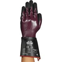 EDGE&reg; 48-939 Gauntlet Gloves, Size 6, 13 Gauge, Nitrile Coated, Polyester/HPPE/Spandex Shell, ASTM ANSI Level A4 Planification Entrepots Molloy