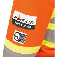 Heavyweight Safety Hoodie, Women's, X-Small, High Visibility Orange Planification Entrepots Molloy