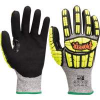 Cut and Impact-Resistant Gloves, Small, Synthetic Palm, Knit Wrist Cuff Planification Entrepots Molloy
