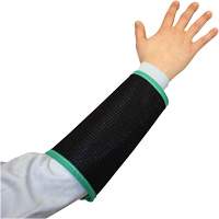 Kut Gard&reg; 2-Ply Cane Mesh Sleeve, Nylon, 9", ASTM ANSI Level A4, Black Planification Entrepots Molloy