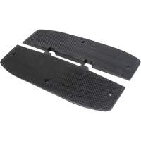 Embouts d'extr&eacute;mit&eacute;s pour bosse de d&eacute;c&eacute;l&eacute;ration, Caoutchouc, 2' lo x 16" la x 1-1/4" h Planification Entrepots Molloy