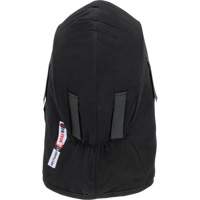 Doublure matelass&eacute;e ignifug&eacute;e Pioneer 766A pour casque de s&eacute;curit&eacute; avec embout buccal amovible, Noir/Gris, Coton/FR-Tech/Modacrylique/Nylon Planification Entrepots Molloy