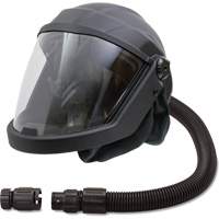 DEFENDER Supplied Air Respirator Shield & Helmet with No Flow Valve, Universal, Facepiece Planification Entrepots Molloy