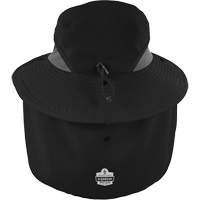 Chill-Its 8934 Ranger Hat with Neck Shade, Small/Medium, Black Planification Entrepots Molloy