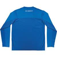 Chemise de refroidissement &agrave; manches longues avec protection solaire et UV Chill-Its 6689, Bleu, Petit Planification Entrepots Molloy