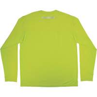 Chemise de refroidissement &agrave; manches longues avec protection solaire et UV Chill-Its 6689, Jaune lime haute visibilit&eacute;, Petit Planification Entrepots Molloy
