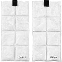 Veste de refroidissement &agrave; changement de phase l&eacute;g&egrave;re avec sachets de recharge Chill-Its 6260, Petit/Moyen, Orange Planification Entrepots Molloy