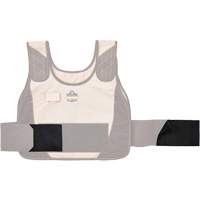 Chill-Its 6240 Phase Change Cooling Vest Elastic Extenders Planification Entrepots Molloy