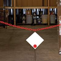 Plastic Barrier Chain, Green Planification Entrepots Molloy