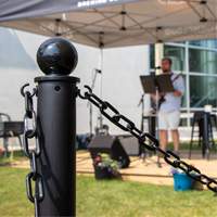 Plastic Barrier Chain, Green Planification Entrepots Molloy