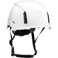Casque d'alpiniste industriel RZRBack, R&eacute;pond aux normes CSA type 1, Suspension Rochet, Non ventil&eacute; Planification Entrepots Molloy