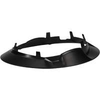 Wide Clip-On Full Brim for RZRBack Climbing Helmet, White Planification Entrepots Molloy