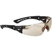 Lunettes de s&eacute;curit&eacute; Rush + BSSI, Lentille Brun/Cuivre, Antibu&eacute;e/Anti-&eacute;gratignures, ANSI Z87+ Planification Entrepots Molloy