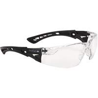 Lunettes de s&eacute;curit&eacute; Rush + Petit BSSI, Lentille Transparent, Antibu&eacute;e/Anti-&eacute;gratignures, ANSI Z87+ Planification Entrepots Molloy