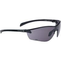 Silium+ BSSI Safety Glasses, Smoke/Grey Lens, Anti-Fog/Anti-Scratch, ANSI Z87+ Planification Entrepots Molloy