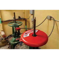 Collapsible Gate Valve Lockout Device, Wheel Type Planification Entrepots Molloy