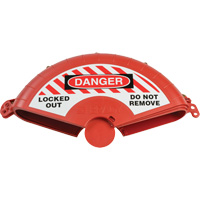 Collapsible Gate Valve Lockout Device, Wheel Type Planification Entrepots Molloy