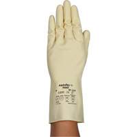 Gants naturels et l&eacute;gers AlphaTec 87-137, Taille 7, 11,8" lo, Latex de caoutchouc, 16 mils Planification Entrepots Molloy
