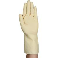 Gants naturels et l&eacute;gers AlphaTec 87-137, Taille 7, 11,8" lo, Latex de caoutchouc, 16 mils Planification Entrepots Molloy
