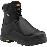 Bottes de travail Vulcan avec protecteur m&eacute;tatarsien &agrave; l'ext&eacute;rieur, Cuir, Taille 5, Imperm&eacute;able Planification Entrepots Molloy