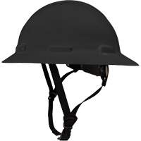 Casque de s&eacute;curit&eacute; &agrave; bordure compl&egrave;te LIDGUARD avec mentonni&egrave;re, R&eacute;pond aux normes CSA type 1, Suspension Rochet, Ventil&eacute; Planification Entrepots Molloy