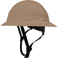 Casque de s&eacute;curit&eacute; &agrave; bordure compl&egrave;te LIDGUARD avec mentonni&egrave;re, R&eacute;pond aux normes CSA type 1, Suspension Rochet, Ventil&eacute; Planification Entrepots Molloy