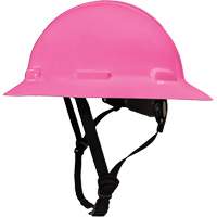 Casque de s&eacute;curit&eacute; &agrave; bordure compl&egrave;te LIDGUARD avec mentonni&egrave;re, R&eacute;pond aux normes CSA type 1, Suspension Rochet, Ventil&eacute; Planification Entrepots Molloy