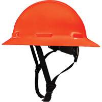 Casque de s&eacute;curit&eacute; &agrave; bordure compl&egrave;te LIDGUARD avec mentonni&egrave;re, R&eacute;pond aux normes CSA type 2, Suspension Rochet, Ventil&eacute; Planification Entrepots Molloy