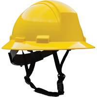 Casque de s&eacute;curit&eacute; &agrave; bord complet Kilimanjaro avec coque en PEHD, R&eacute;pond aux normes CSA type 2, Suspension Rochet, Non ventil&eacute; Planification Entrepots Molloy