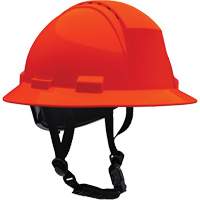 Casque de s&eacute;curit&eacute; &agrave; bord complet Kilimanjaro avec coque en PEHD, R&eacute;pond aux normes CSA type 2, Suspension Rochet, Ventil&eacute; Planification Entrepots Molloy