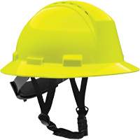 Casque de s&eacute;curit&eacute; &agrave; bord complet Kilimanjaro avec coque en PEHD, R&eacute;pond aux normes CSA type 2, Suspension Rochet, Ventil&eacute; Planification Entrepots Molloy