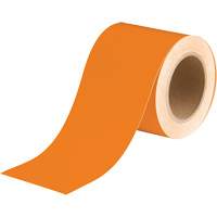 Pipe Marker Tape, 90', Orange Planification Entrepots Molloy