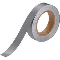 Pipe Marker Tape, 90', Grey Planification Entrepots Molloy