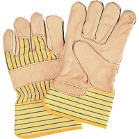 Gants d'ajusteur &agrave; paume s&egrave;che d'usage standard, Dames, Paume en Cuir fleur de vache, Doublure en Coton Planification Entrepots Molloy