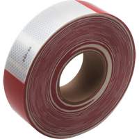 3M™ Scotchlite™ Diamond Grade™ Conspicuity Sheeting Series 984, 2" W x 150' L, Red & White SN574 | Planification Entrepots Molloy