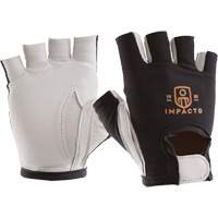 Anti-Impact Right-Hand Glove, Small, Goatskin/Split Leather Palm, Hook & Loop Cuff Planification Entrepots Molloy