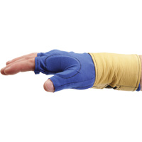 Doublure de gant sans doigts avec retenue au poignet, Taille T-petit, Paume Poly-coton SR273 | Planification Entrepots Molloy