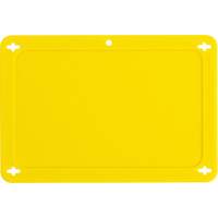 Blank Valve Tag, Plastic, 4-3/4" W x 3-1/4" H Planification Entrepots Molloy